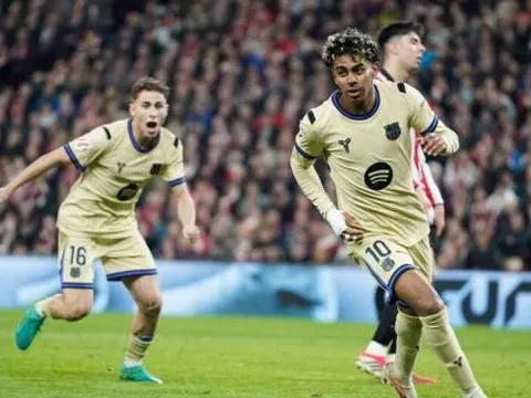 Yamal vẽ đường cong tuyệt mỹ, Barcelona thoát hiểm tại Bilbao