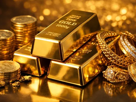 Bảng giá vàng 9999 24K 18K SJC DOJI PNJ hôm nay 8/3/2026