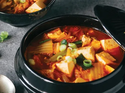 Cách nấu canh kim chi ngon Hàn Quốc