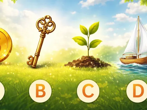 Quiz: 4 biểu tượng trước mặt, bạn chú ý điều gì đầu tiên? Tín hiệu tài lộc đang gửi tới bạn