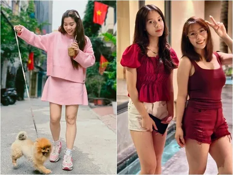 Vợ Hồng Đăng "42 mùa xuân" nay xuống phố trẻ như gái son, đứng với con gái xinh như thiên thần mà ngỡ chị em