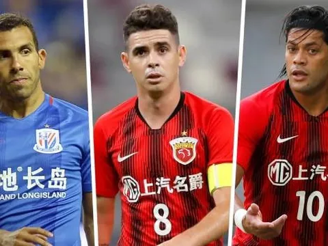 Số phận của 10 bản hợp đồng đắt giá nhất Chinese Super League