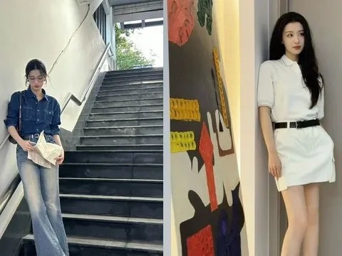 Phong cách thời trang thanh lịch của Vương Sở Nhiên khiến nhiều người mê mẩn