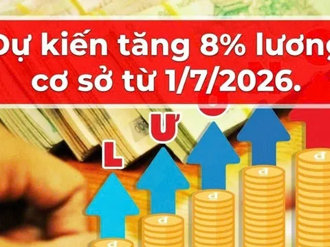 Từ 1/7/2026: Ai được tăng lương cơ sở đầu tiên?