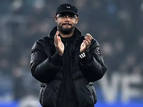 Kompany hài lòng khi Bayern Munich hủy diệt Atalanta