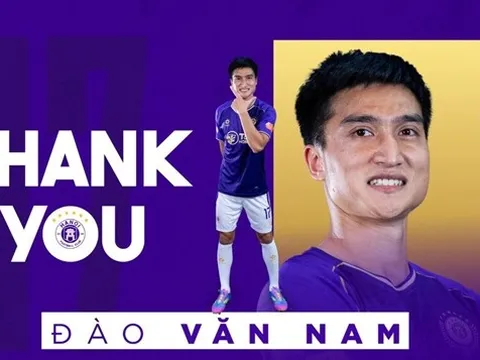 Hà Nội FC chia tay Đào Văn Nam dù vẫn còn hợp đồng
