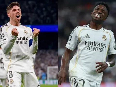 Lập hat-trick, Valverde từ chối đá 11m do Vinicius nhường