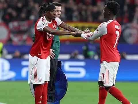 Arteta ca ngợi sự dũng cảm của Madueke trước Leverkusen