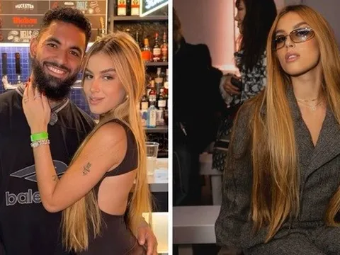 Chia tay Alisha Lehmann, Douglas Luiz yêu ái nữ nhà Edu