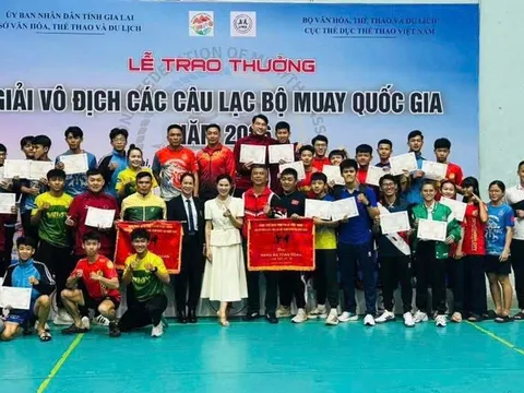 Giành 25 huy chương: Muay TP.HCM tiếp tục khẳng định vị thế tại Giải Vô địch các CLB Muay quốc gia 2026