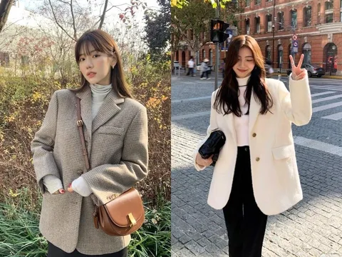 Áo blazer – lựa chọn thanh lịch giúp phong cách mùa xuân thêm tinh tế