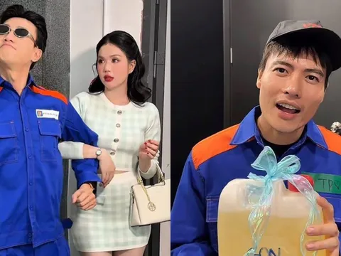 Trend hot mấy ngày nay: Hóa thân tổng tài bán xăng