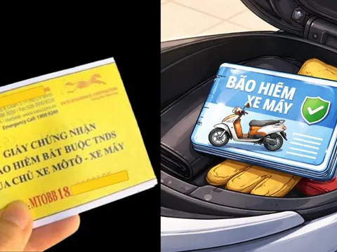  Vì sao nên để Bảo hiểm Xe Máy (BHXM) trong cốp xe? Người đi xe máy nên chú ý