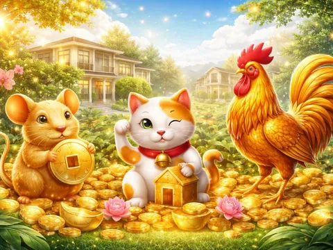 3 năm tới (2026–2029) Hết Nợ Đổi Đời: 3 con giáp rời xa nghèo khó, Tiền về đều tay