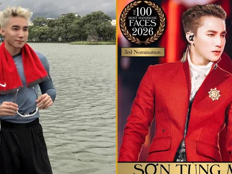 Sơn Tùng M-TP lọt top đề cử 100 gương mặt đẹp trai nhất thế giới