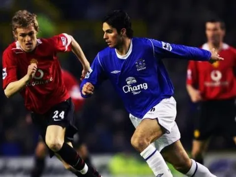 6 năm thanh xuân rực rỡ của Arteta trong màu áo Everton