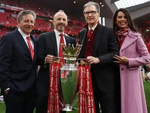 Tổng tài sản giới chủ Liverpool gần chạm mốc 7 tỷ bảng