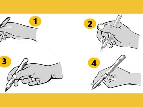 Trắc nghiệm vui: Cách cầm bút của bạn như thế nào, sẽ hiểu 99% về con người bạn