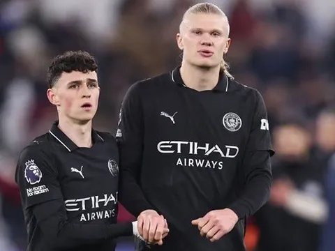 Haaland sa sút làm đe dọa cuộc đua vô địch của Man City