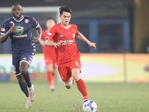 Thể Công Viettel thắng nhọc Hải Phòng nhờ khoảnh khắc Lucao