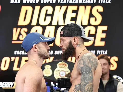 Jazza Dickens đại chiến Anthony Cacace tại Dublin: Áp lực sân nhà và ngai vàng WBA