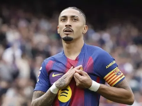 Raphinha lập hat-trick, lọt Top 10 chân sút tốt nhất La Liga