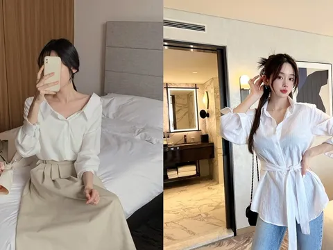 4 kiểu áo điệu đà giúp tôn dáng, phá bỏ định kiến về sơ mi công sở
