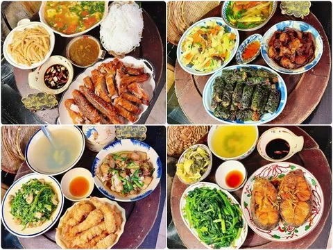 Mẹ đảm Hà Nội gợi ý 15 mâm cơm chuẩn vị nhà ngon, dễ nấu cho nửa tháng