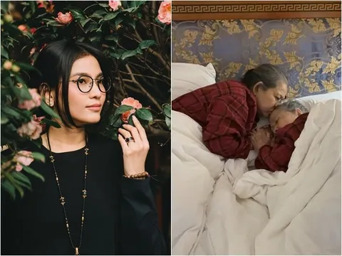 Mỹ nhân ăn chay đẹp nhất nhì Việt Nam công khai cảnh xúc động của 2 người ruột thịt làm khán giả nghẹn ngào