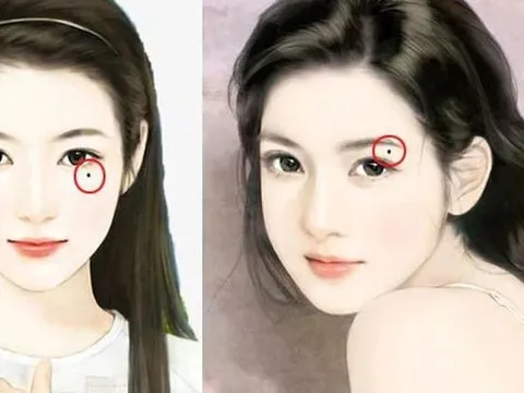 4 nốt ruồi lận đận tình duyên, cản trở tài lộc