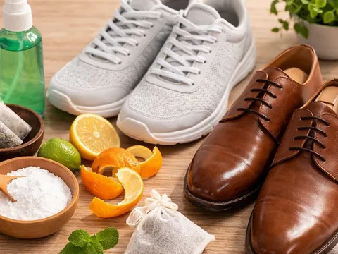 6 cách khử mùi hôi giày nhanh chóng mà không cần giặt, ai cũng có thể làm tại nhà