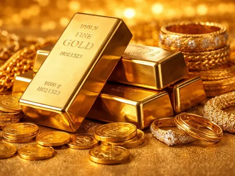 Bảng giá vàng 9999 24K 18K SJC DOJI PNJ hôm nay 17/3/2026