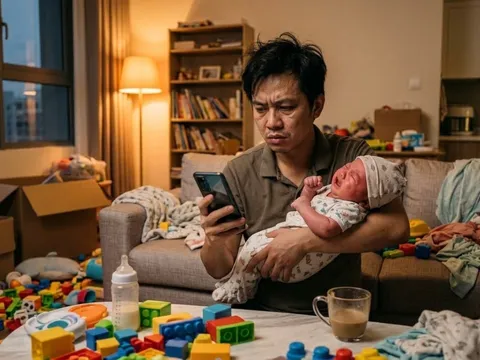 Nuôi con mệt đến mức nào? Sự thật phía sau cảm giác kiệt sức của nhiều cha mẹ hiện đại