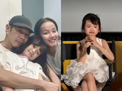 "Con gái" Thái Hòa khóc kể chuyện "mẹ đi làm nail kiếm tiền", 8 tuổi đã có dáng vẻ trưởng thành từ tư duy đến lời nói