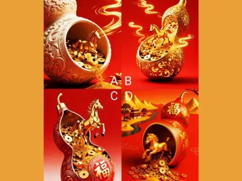 Trắc nghiệm tâm lý: Bức hình hồ lô và ngựa vàng nào thu hút bạn từ cái nhìn đầu tiên?