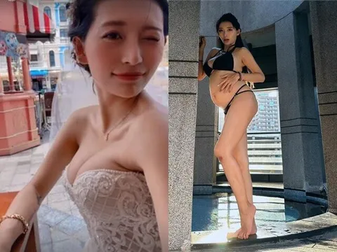 Cô dâu gây sốt khi chụp ảnh cưới ở Phú Quốc vì vòng ngực đẫy đà, lúc mang bầu ai cũng lo lắng khi nhìn phần dưới