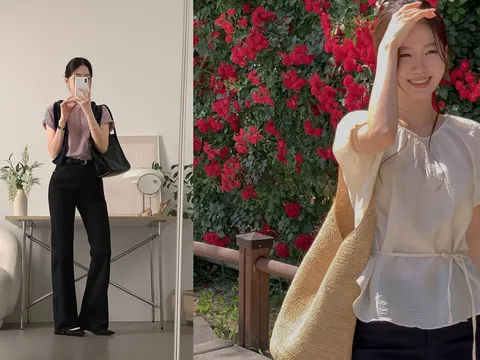 4 mẫu áo basic mùa hè dễ mặc giúp phong cách luôn thanh lịch