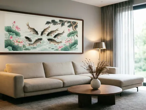 5 tranh phong thủy thu hút tài lộc: Treo đúng vị trí, may mắn tự tìm đến