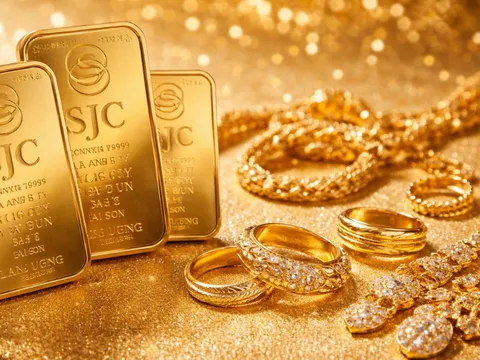Bảng giá vàng 9999 24K 18K SJC DOJI PNJ hôm nay 18/3/2026