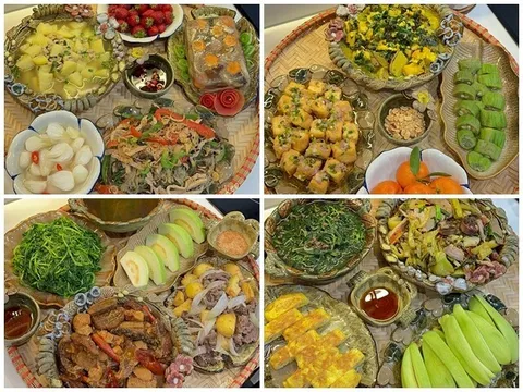 9X khoe 15 mâm cơm nhà cực ngon, ai cũng hỏi "có mệt không", nghe câu trả lời thấy thấm