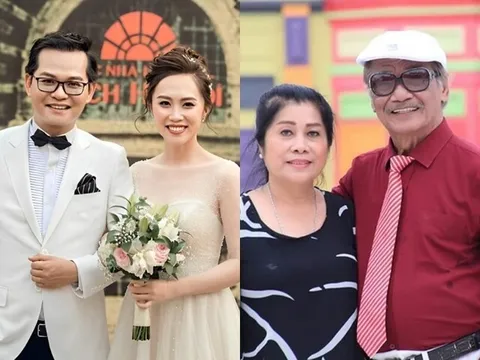 2 NSND cưới vợ kém gần 20 tuổi: Người hiện là Giám đốc Nhà hát Kịch Hà Nội, người có học trò là MC VTV