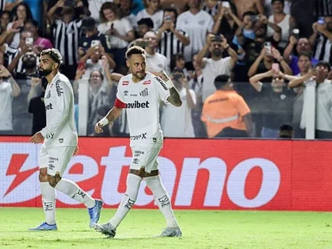 Neymar ghi bàn, Santos vẫn thua đau Internacional 1-2