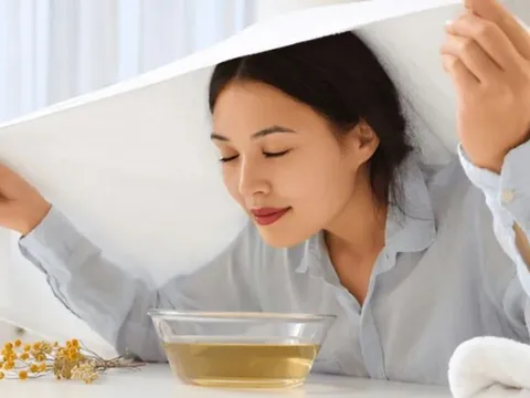 Xông hơi mặt bằng nước nóng 1 lần/tuần, da có 5 thay đổi bất ngờ