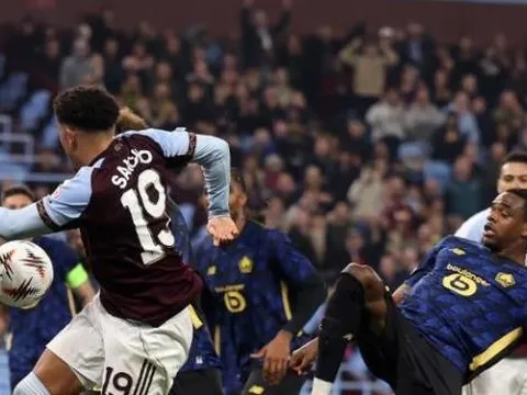 Sancho tiết lộ mật lệnh từ Emi Martinez giúp Aston Villa hạ Lille