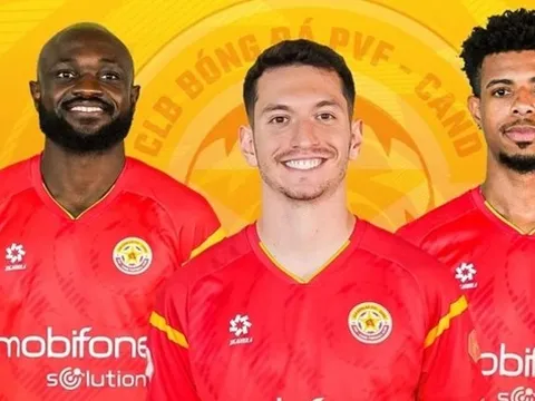 PVF-CAND đổi ngoại binh để nuôi hy vọng trụ hạng