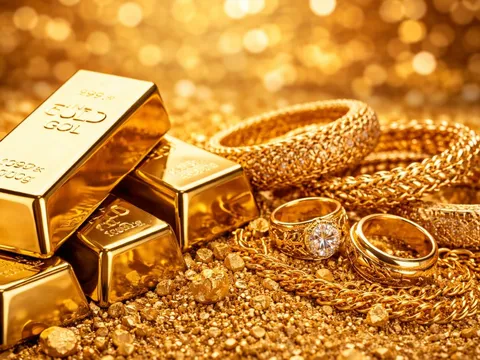 Bảng giá vàng 9999 24K 18K SJC DOJI PNJ hôm nay 20/3/2026