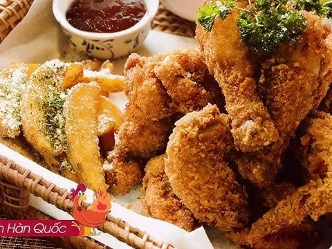 Cách làm gà rán ngon tại nhà