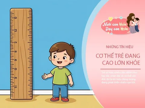 5 bộ phận trên cơ thể trẻ “càng dài càng tốt”, bố mẹ biết sớm giúp con cao nhanh