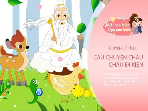 Truyện cổ tích: Châu chấu đi kiện