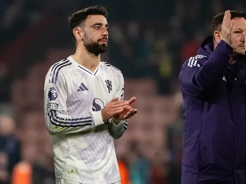 Bruno Fernandes không hiểu tại sao Man Utd mất phạt đền
